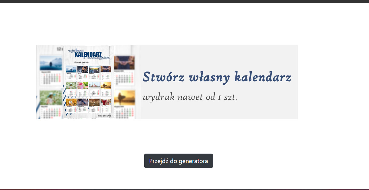 Generator kalendarzy 2023 - tworzenie generatora kalendarzy